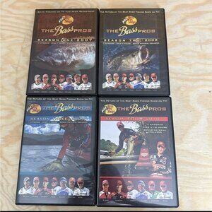 The Bass Pros Season 1 2 3 4 DVD Bass Fishing